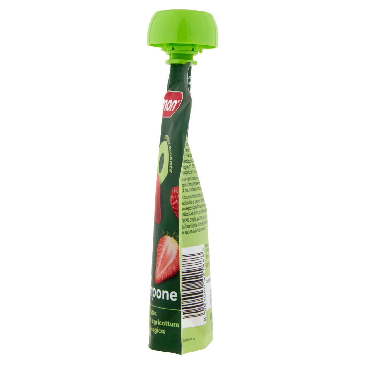 Pouch mela fragola e lampone bio 100 gr - Immagine 51