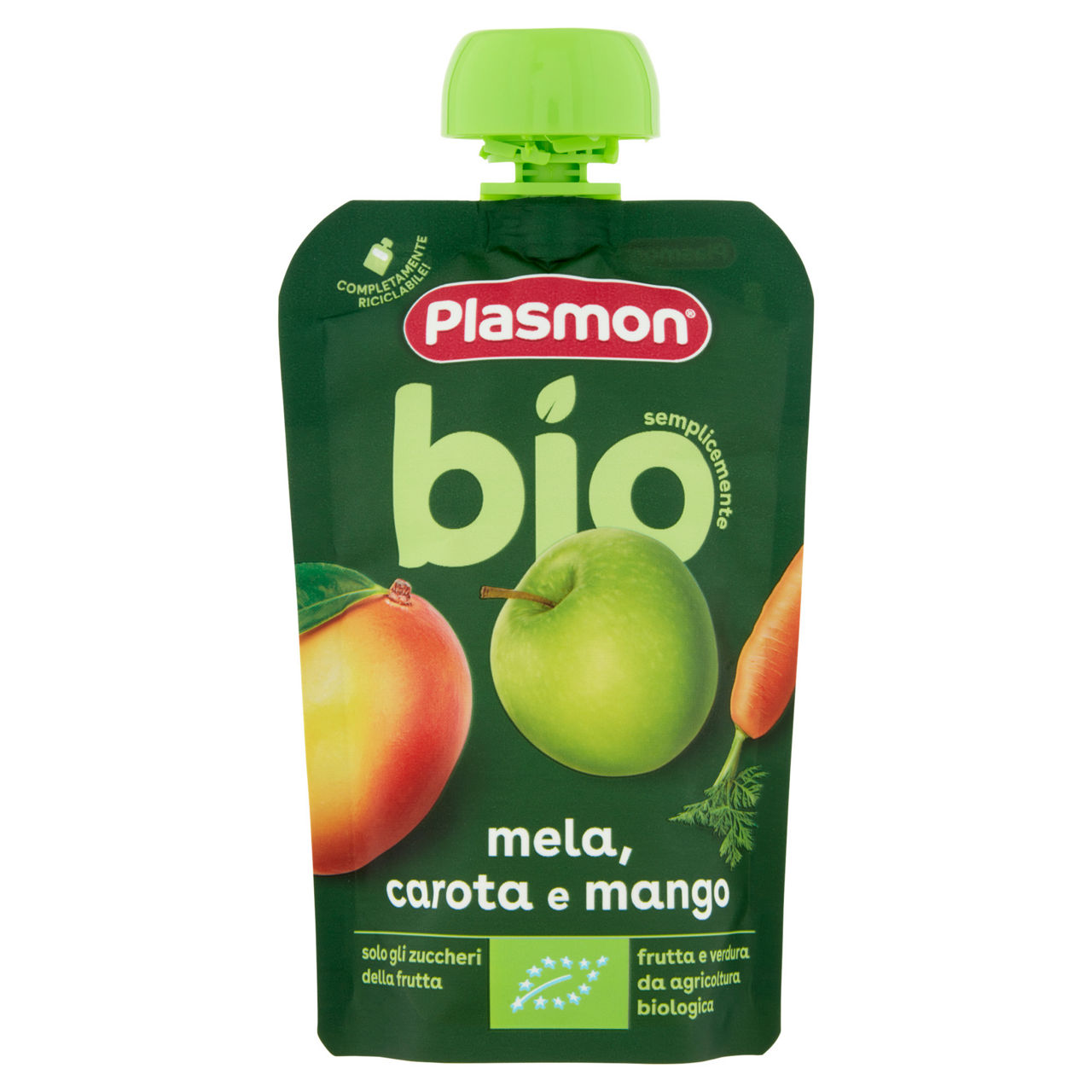 Spremi e gusta mela-carota-mango bio plasmon g 100