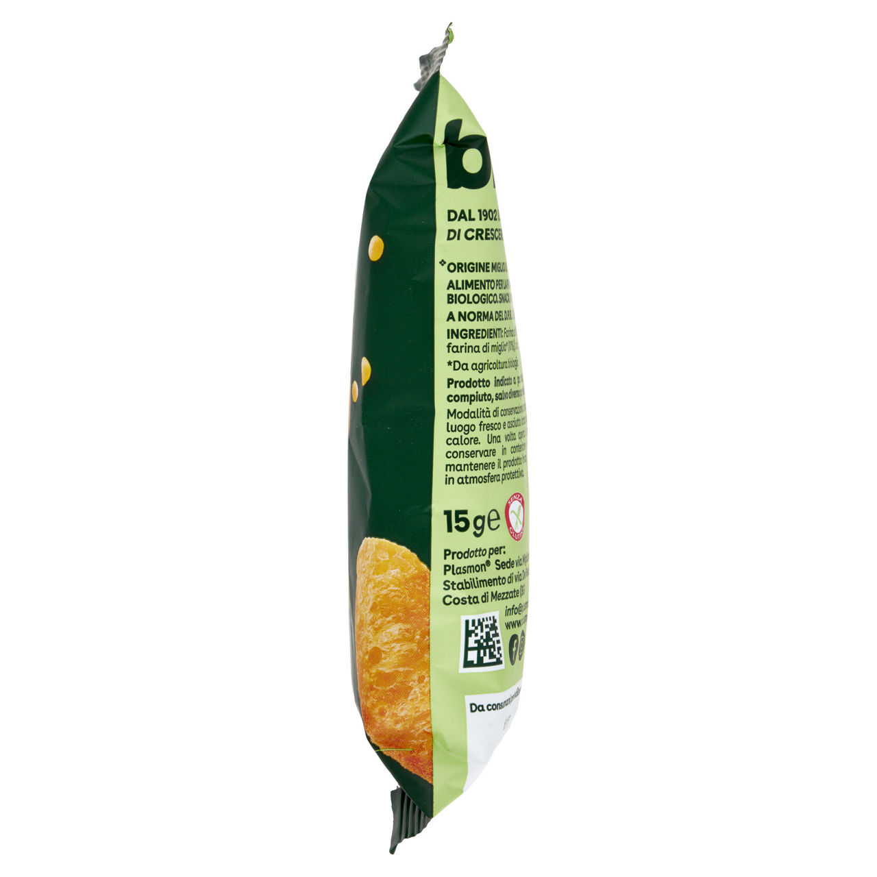 Snack paff mais e miglio bio 8+ mesi 150 gr - Immagine 11