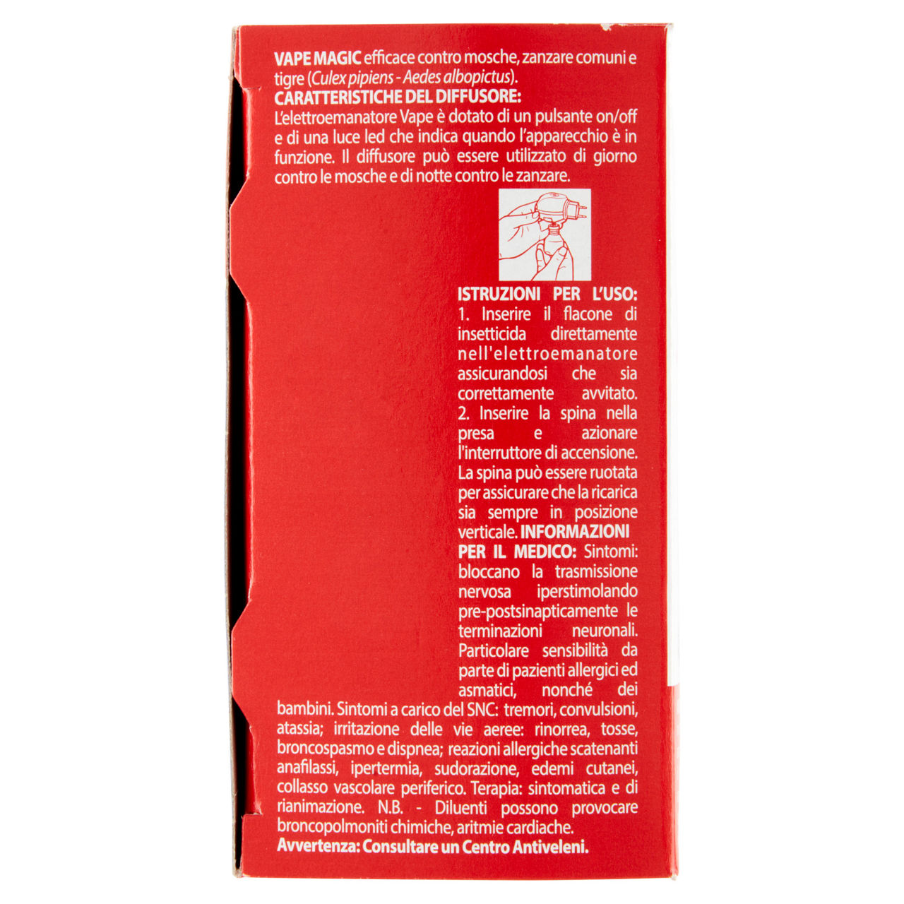 Insetticida elettroemanatore mosche e zanzare con ricarica liquida 480 ore 22 ml - Immagine 41
