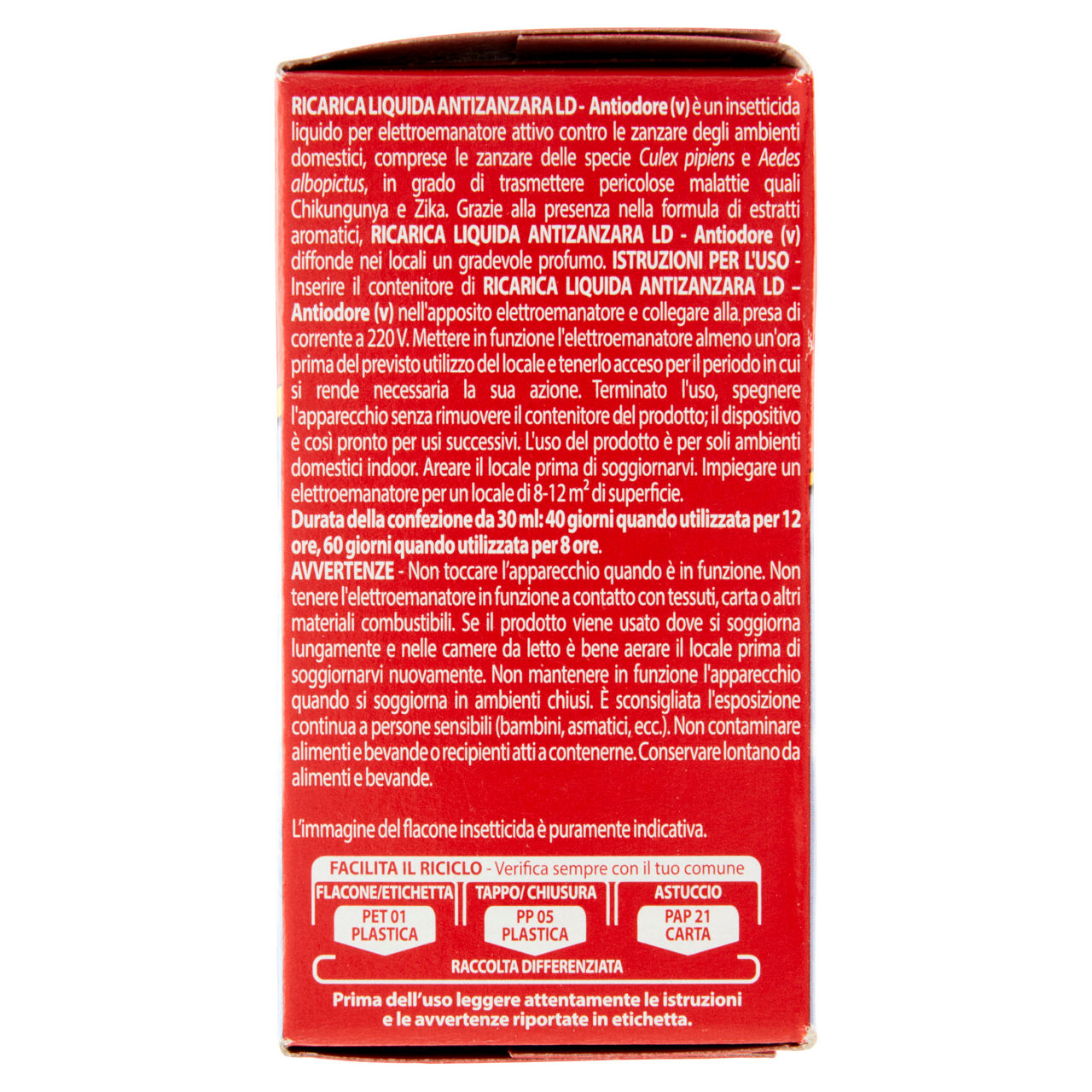Ricarica liquida antiodore per insetticida 60 notti 30 ml - Immagine 31