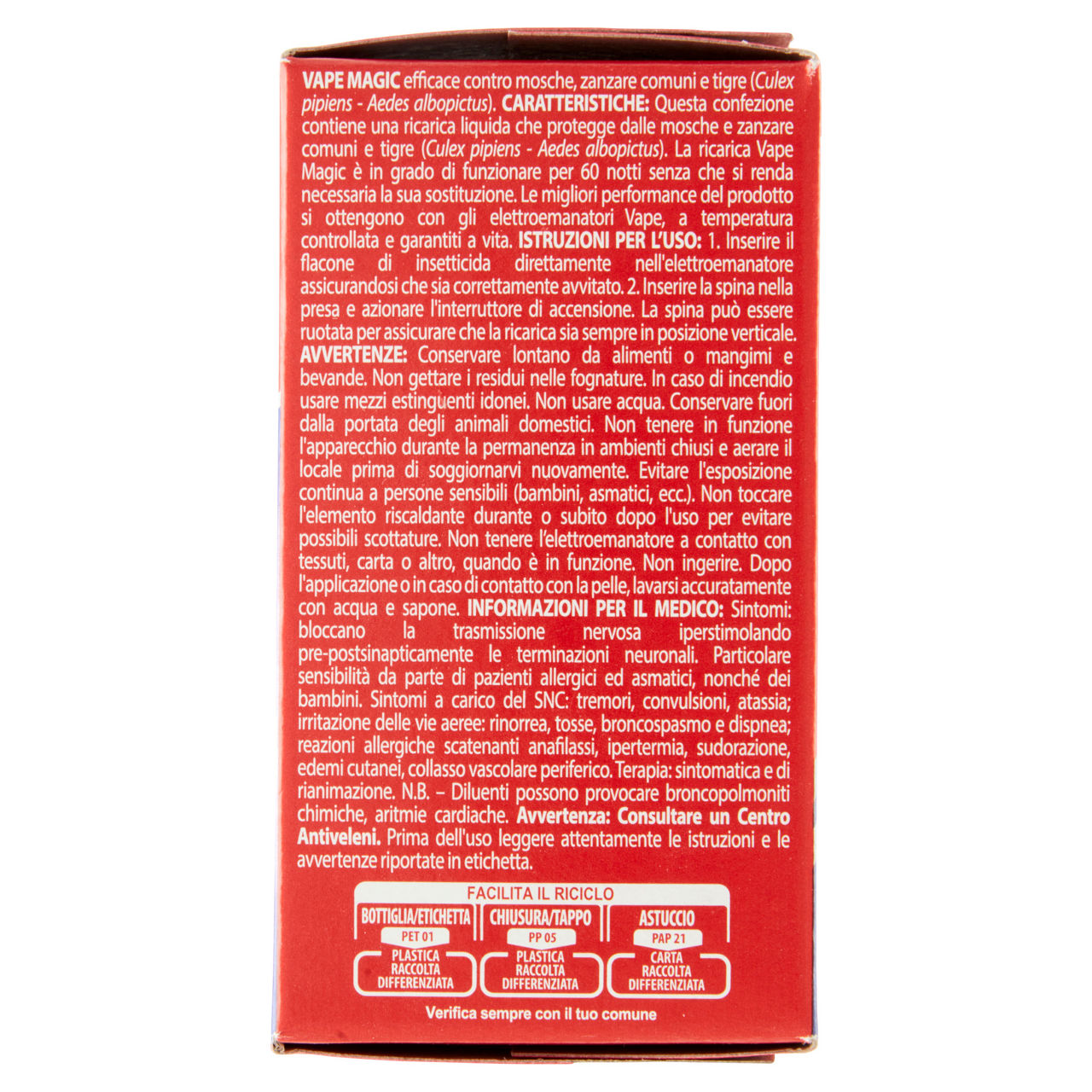 Ricarica liquida contro mosche e zanzare per insetticida 480 ore 22 ml - Immagine 31