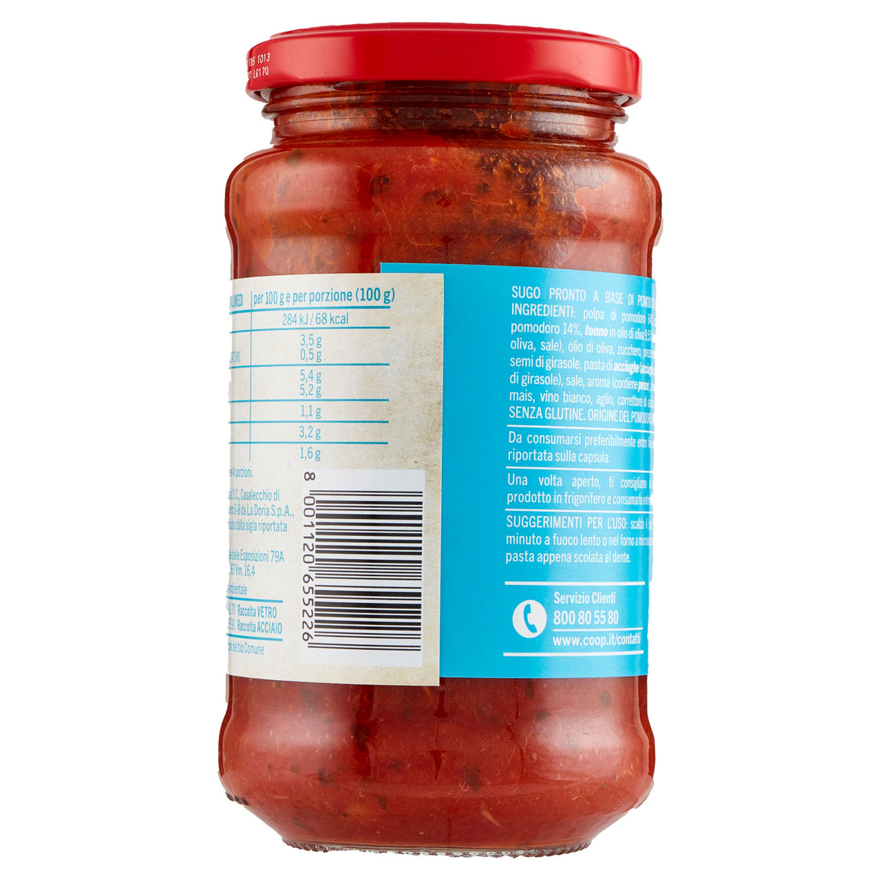 Sugo al tonno vaso vetro coop g 400 - Immagine 21