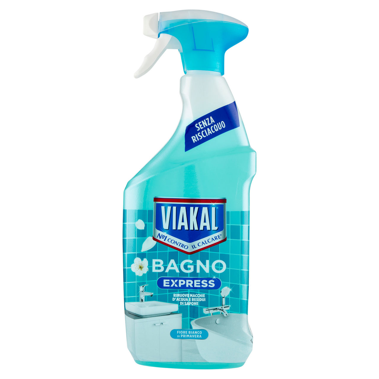 Detergente spray anticalcare bagno Express fiori primaverili 720 ml