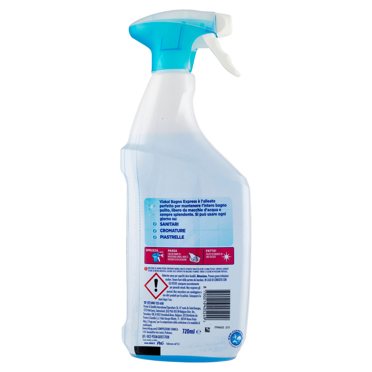 Detergente spray anticalcare bagno Express fiori eleganti 720 ml - Immagine 51