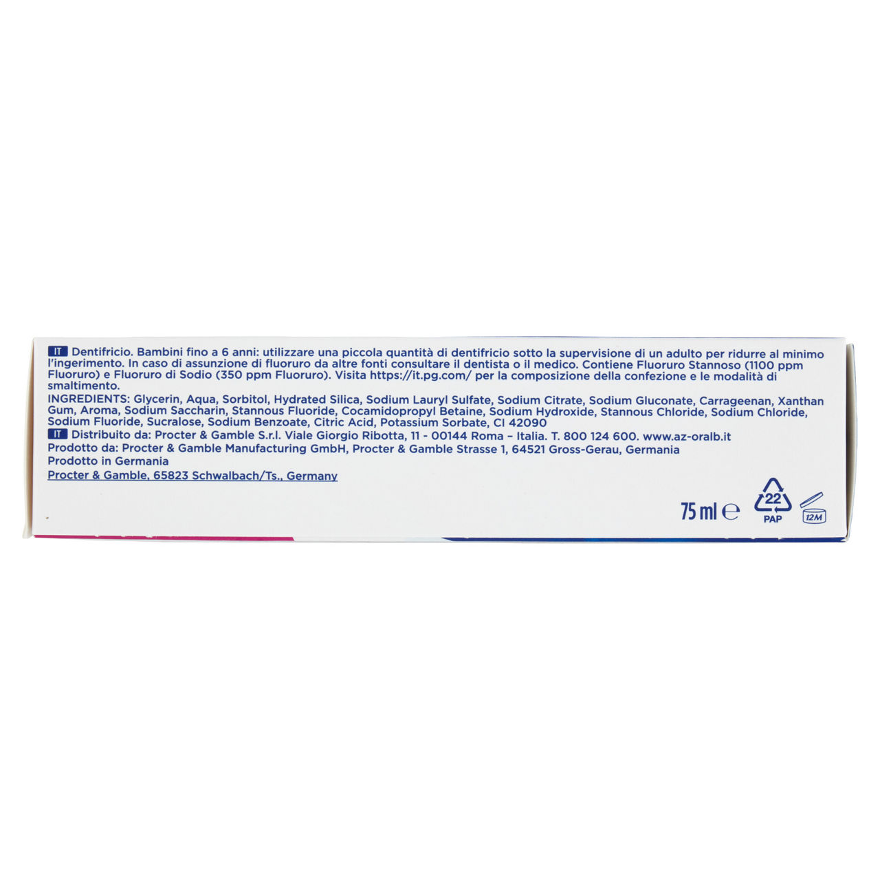 Dentifricio oral b pro junior 6-12 anni ml 75 - Immagine 41