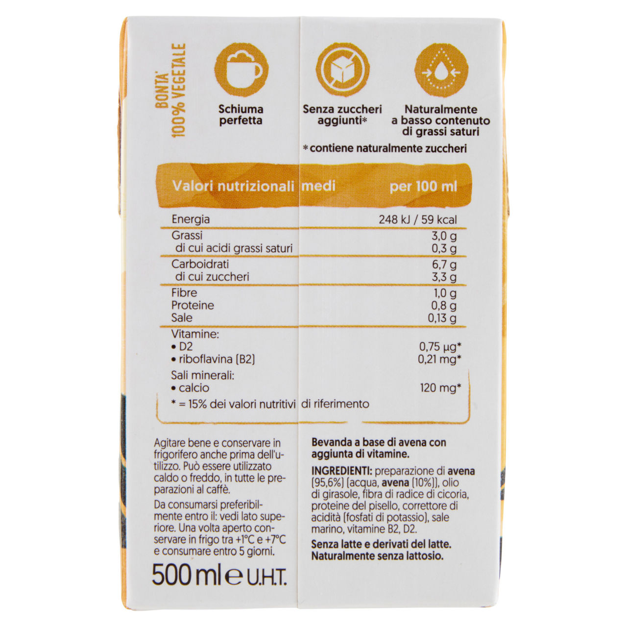 Bevanda di avena tipo Barista 500 ml - Immagine 11
