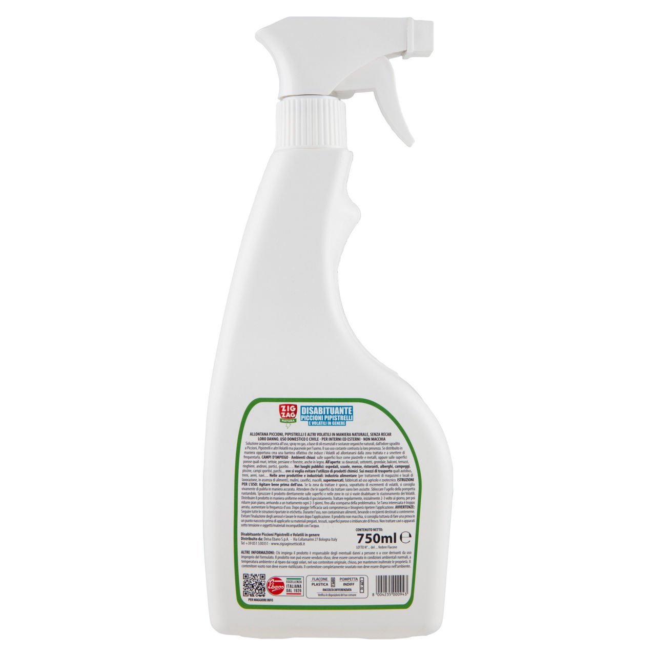 Disabituante piccioni e pipistrelli zig zag linea natura ml 750 - Immagine 41