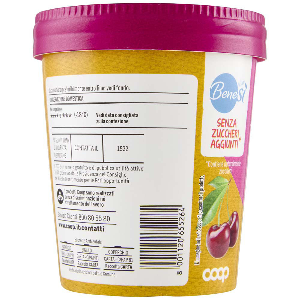 Gelato al fiordilatte variegato amarena 250 gr - Immagine 11