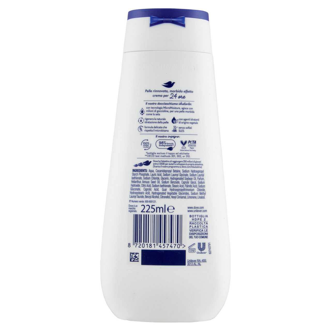 Doccia dove nutrimento intenso ml 225 - Immagine 51