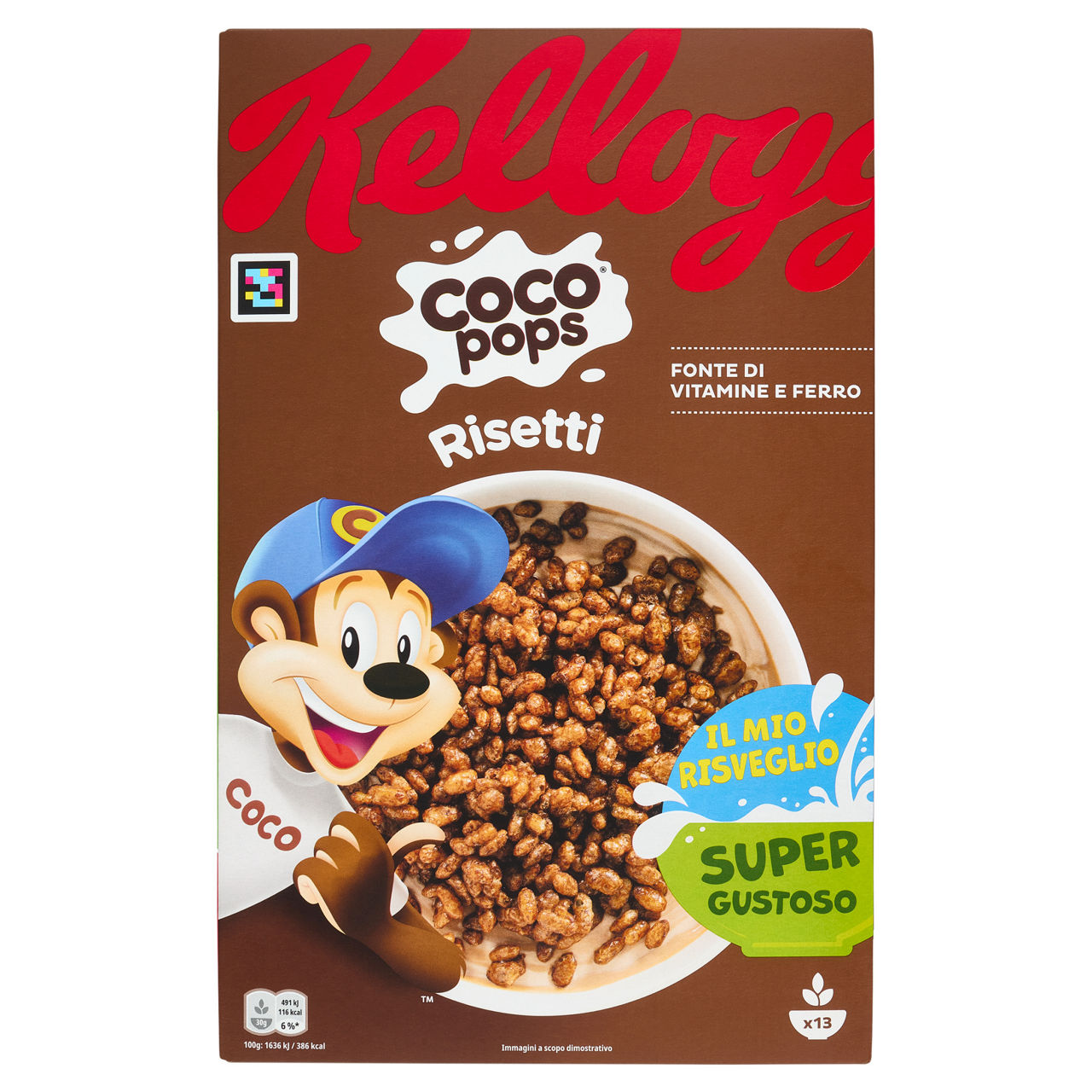 Riso soffiato al cacao Risetti 400 gr