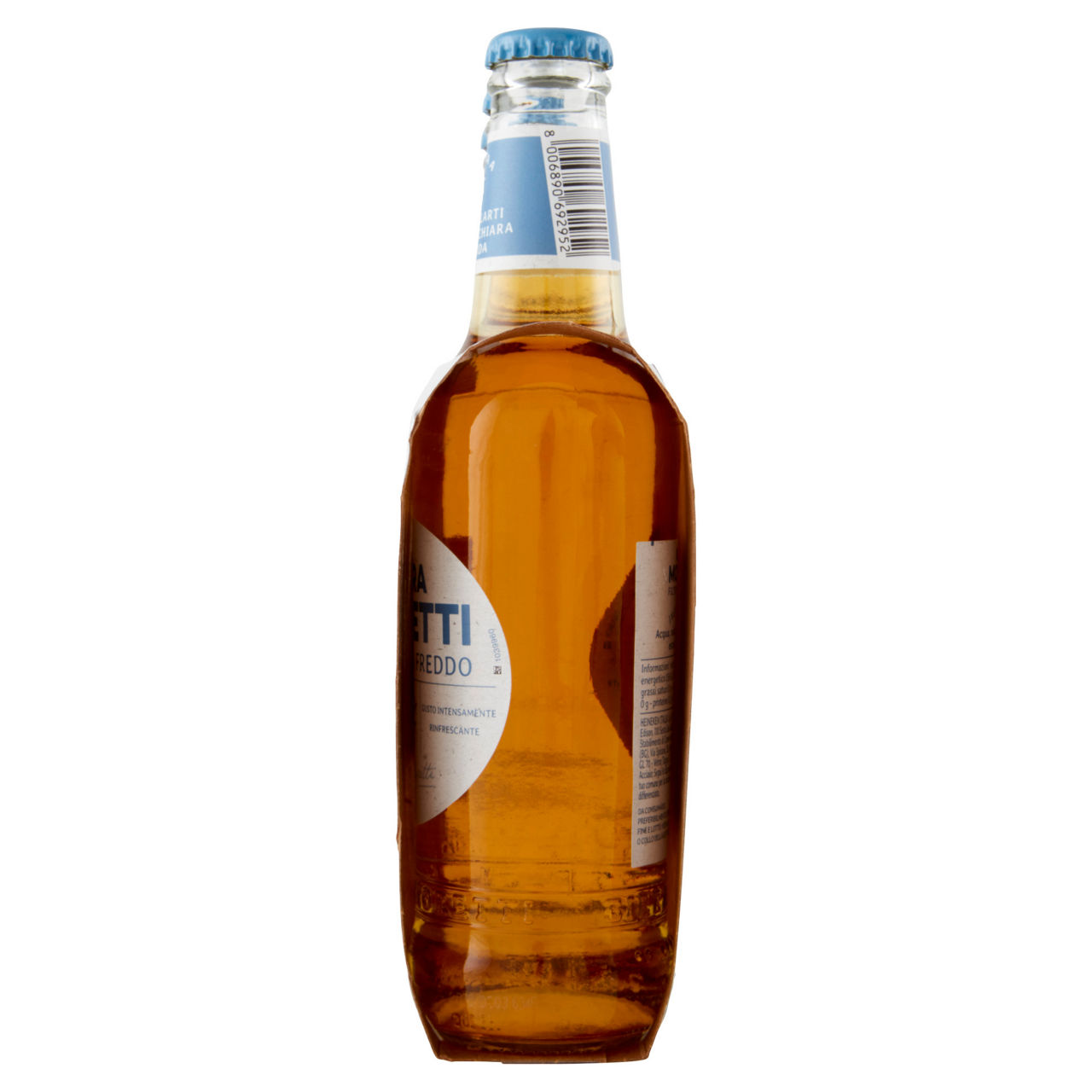 Birra moretti filtrata a freddo 4 gradi bottiglia cluster ml 330 x 3 - Immagine 21