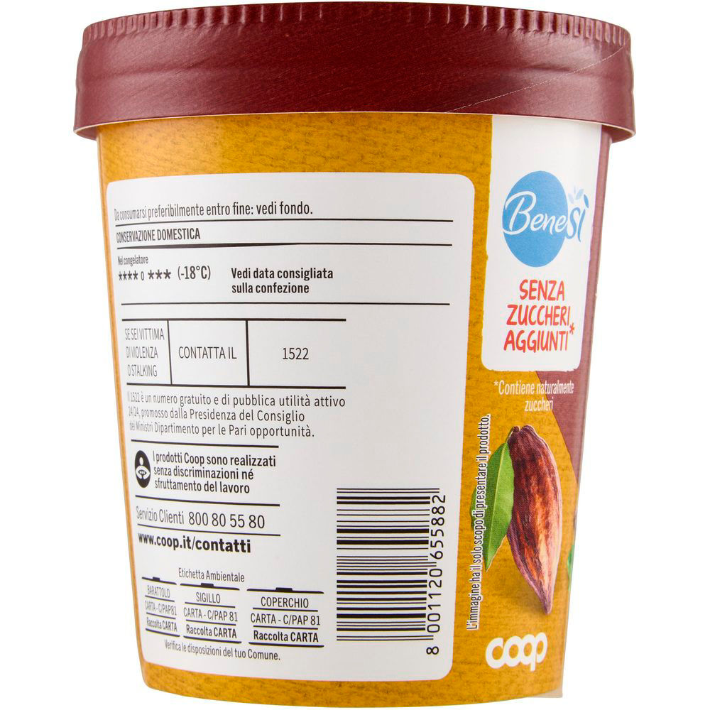 Gelato fiordilatte variegato al cacao senza zuccheri aggiunti 250 gr - Immagine 11