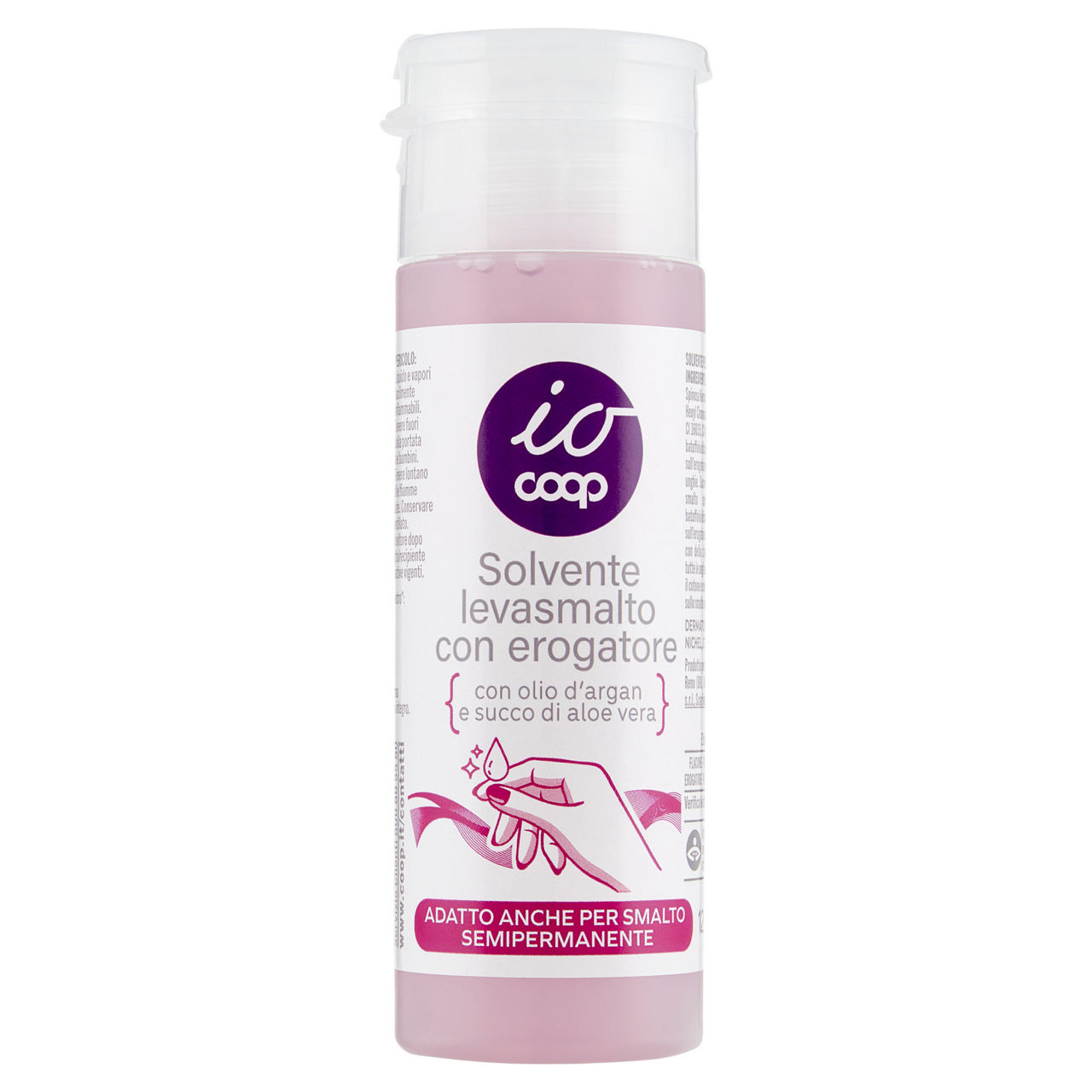 Solvente per unghie coop io ml 125