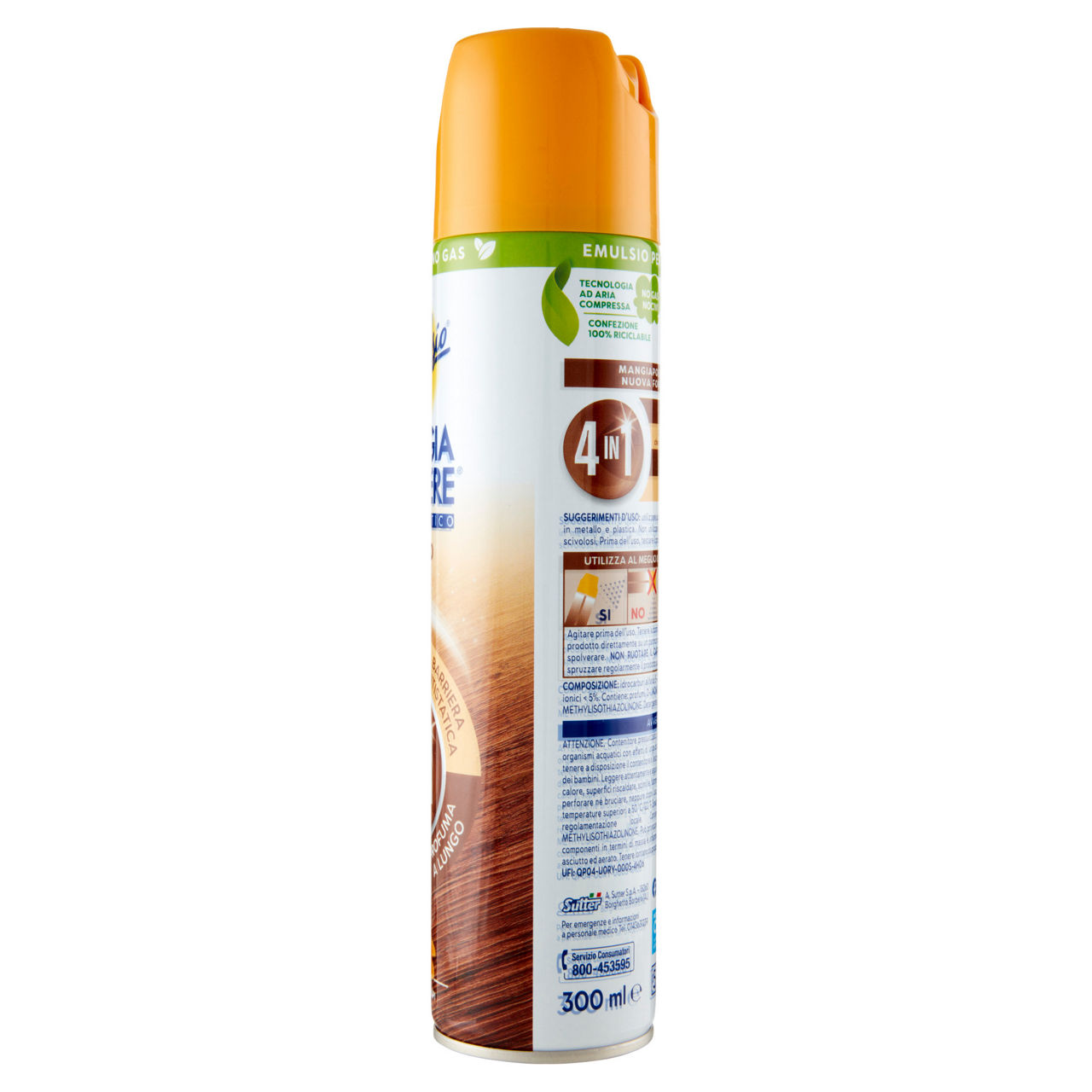 Pulitore mobili spray emulsio mangiapolvere legno api ml 300 - Immagine 51