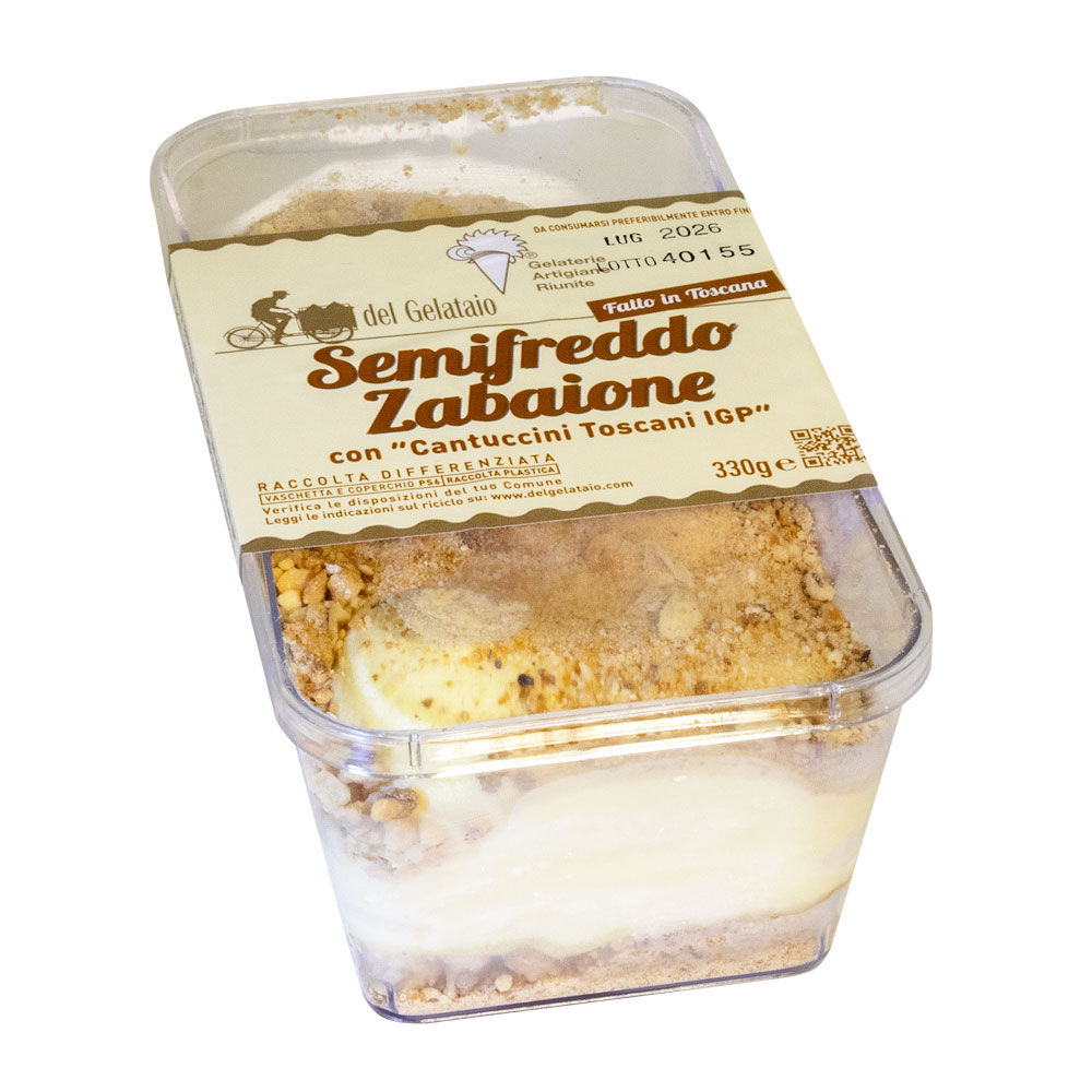 Semifreddo allo zabaione con Cantucci Toscani IGP 300 gr - Immagine 11