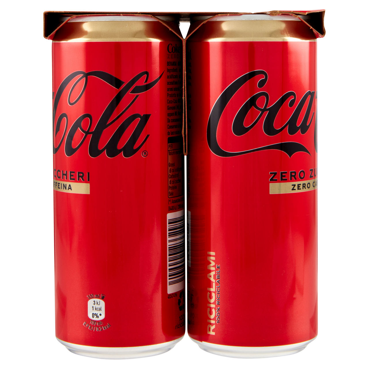 Coca-cola zero senza caffeina in lattina 6 pz x 330 ml - Immagine 21