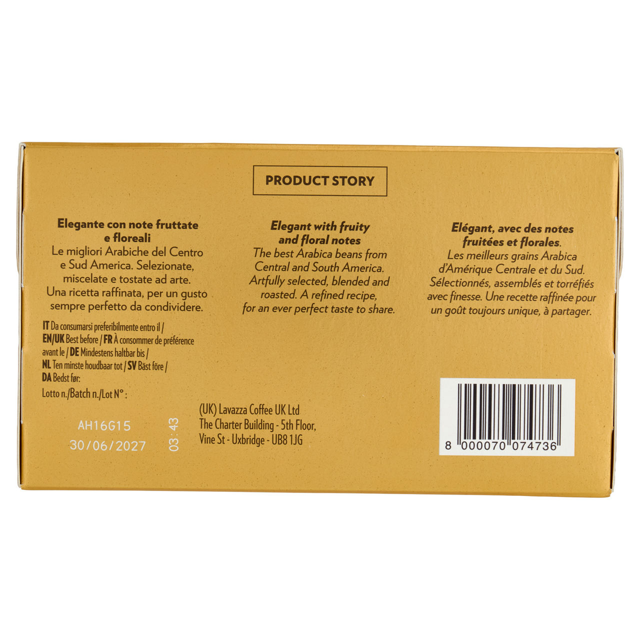 Caff&egrave; in capsule Qualit&agrave; Oro compatibili Nespresso 30 pz - Immagine 11