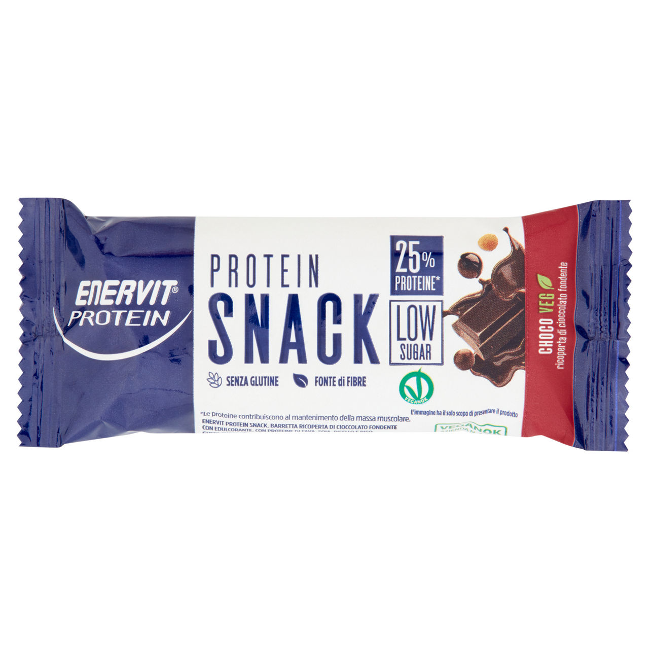 Snack choco vegan con pochi zuccheri 33 gr - Immagine 01