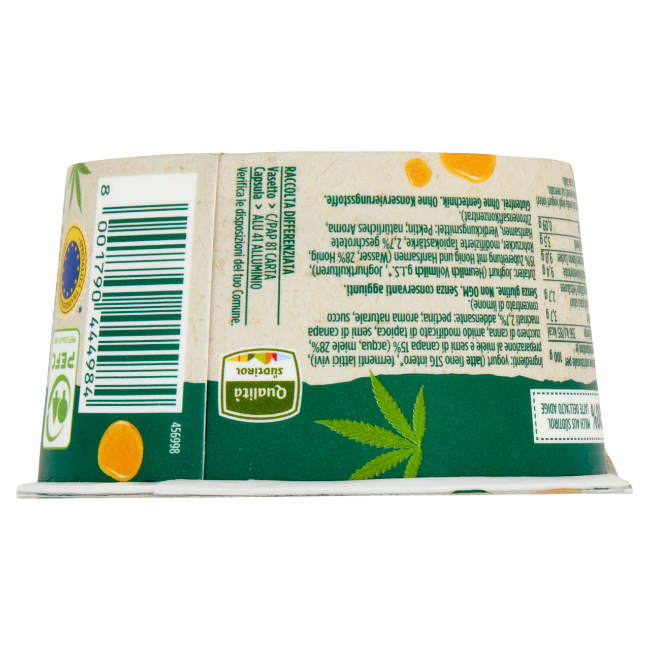 Yogurt intero con Latte Fieno al miele e semi di canapa 150 gr - Immagine 31