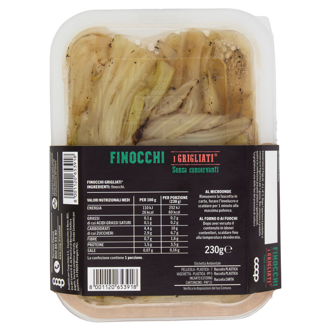 Finocchi grigliati 230 gr - Immagine 21