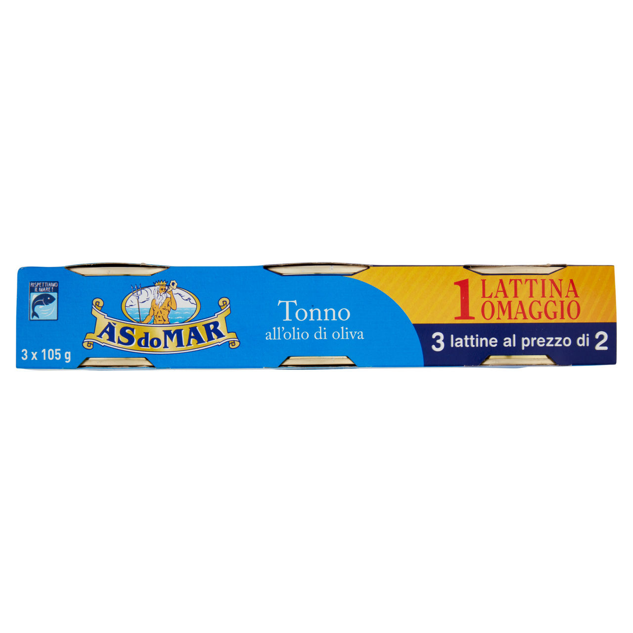 Tonno olio d'oliva + omaggio asdomar105g x 2 g 210 - Immagine 51