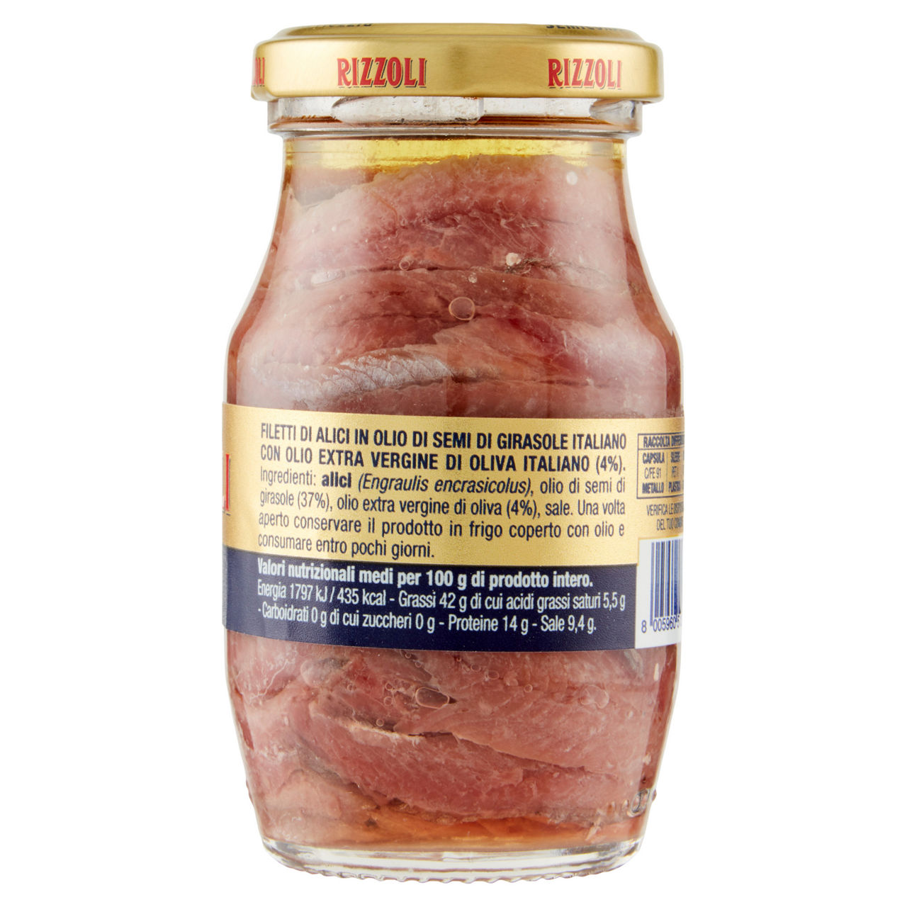 Filetti di alici in olio 100% italiano 150 gr - Immagine 41