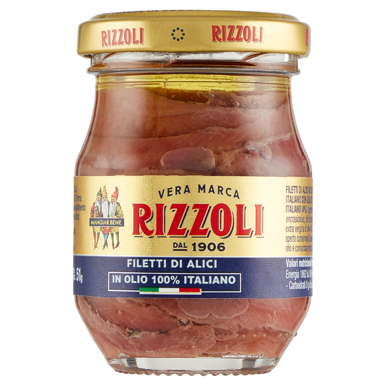 Filetti di alici 90 gr