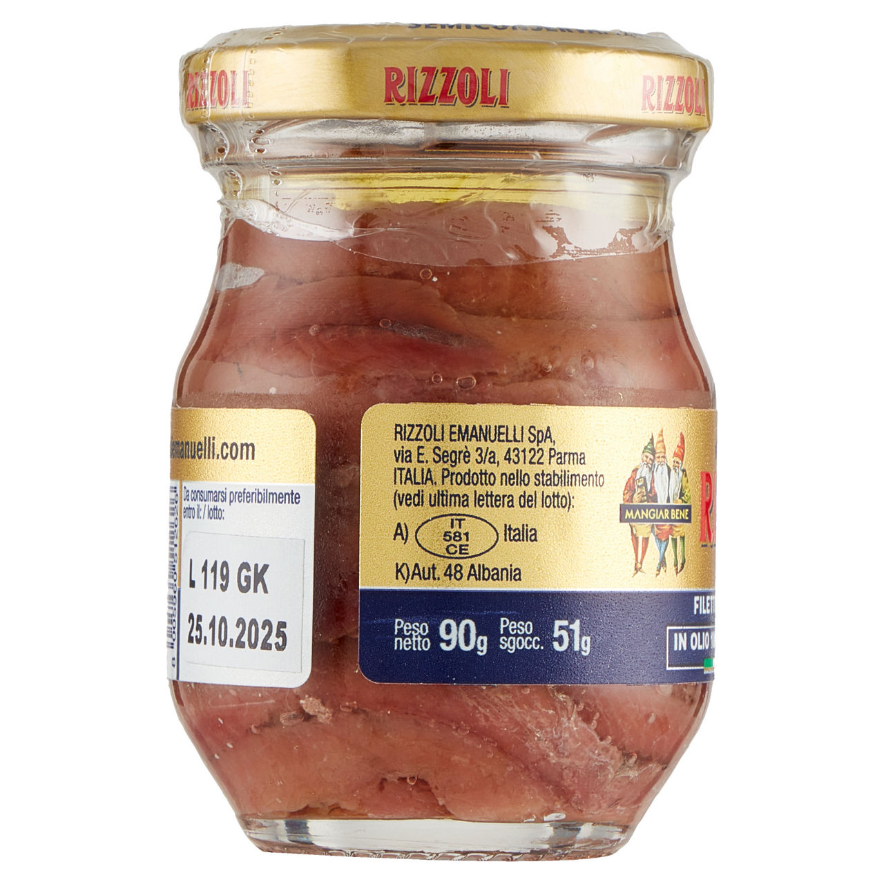 Filetti di alici 90 gr - Immagine 51