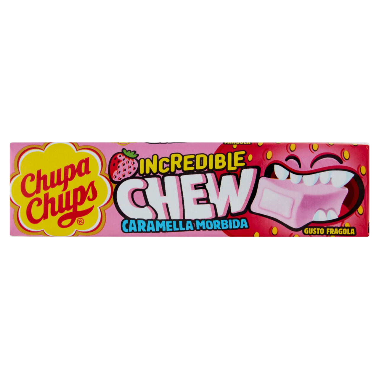 Caramella morbida gusto fragola Incredible Chew 45 gr