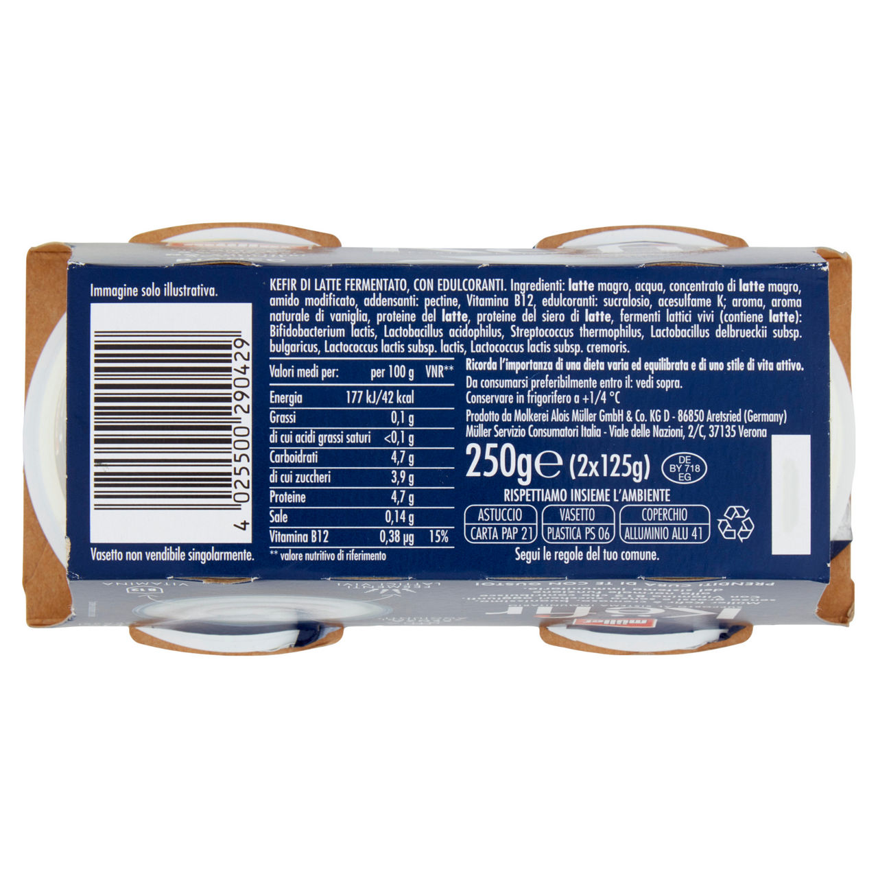 Kefir bianco 2 pz da 125 gr - Immagine 41