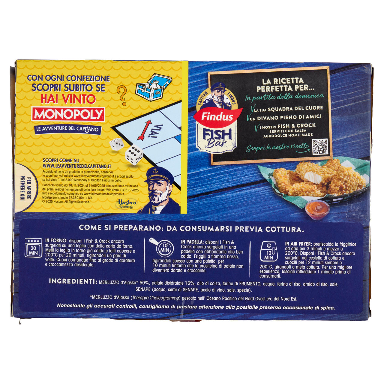 Crocchette di merluzzo d'Alaska 250 gr - Immagine 81