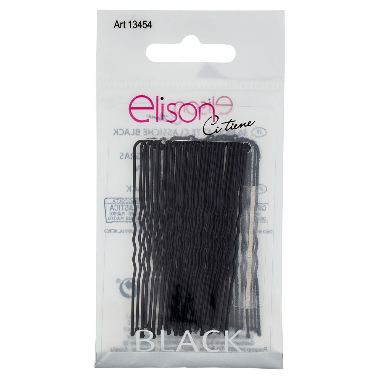 Forcine per capelli colore nero 36 pz