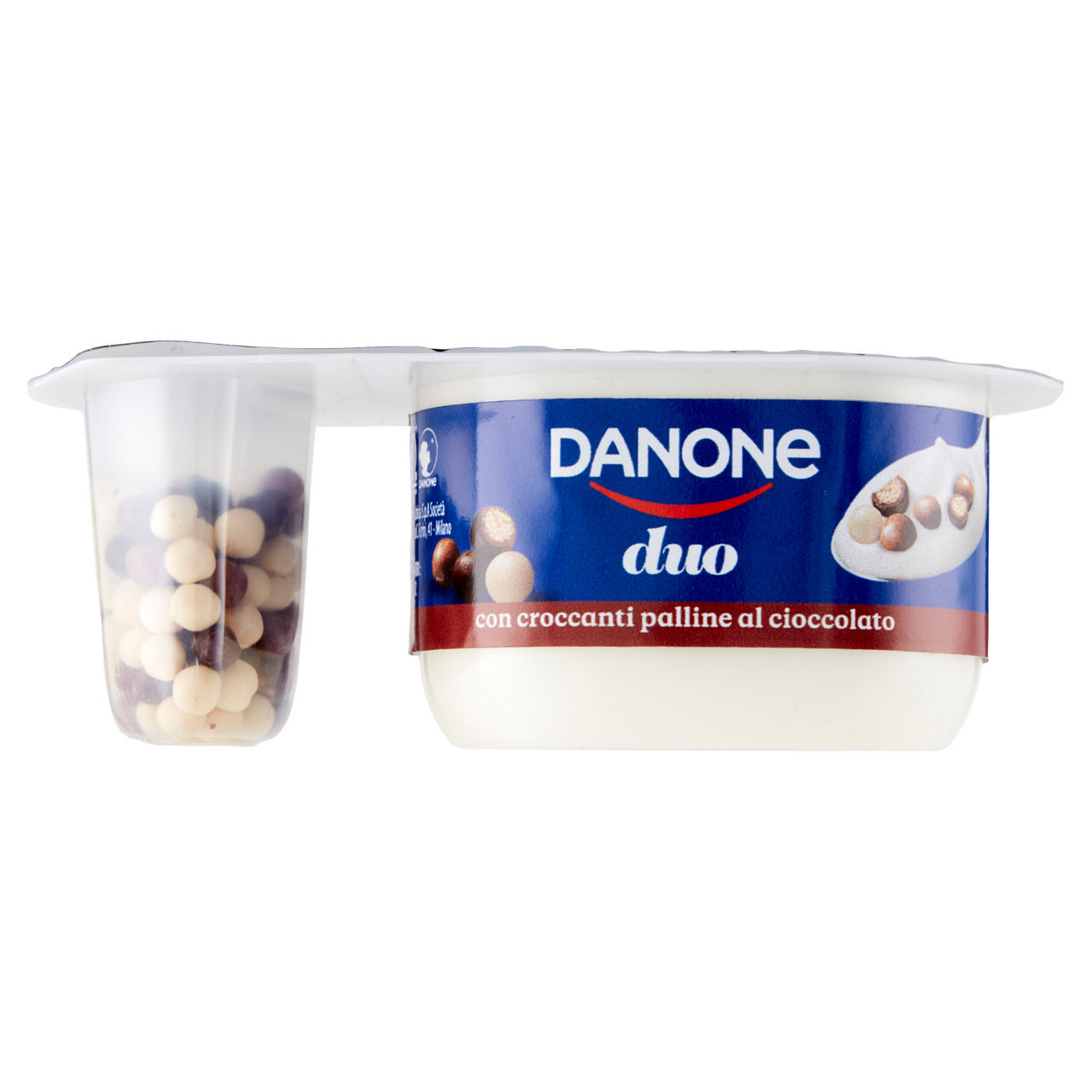 Yogurt duo bianco cremoso con palline al cioccolato 98 gr - Immagine 51