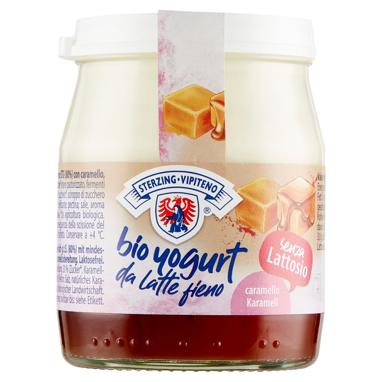 Yogurt intero bio da Latte Fieno al caramello 150 gr - Immagine 01