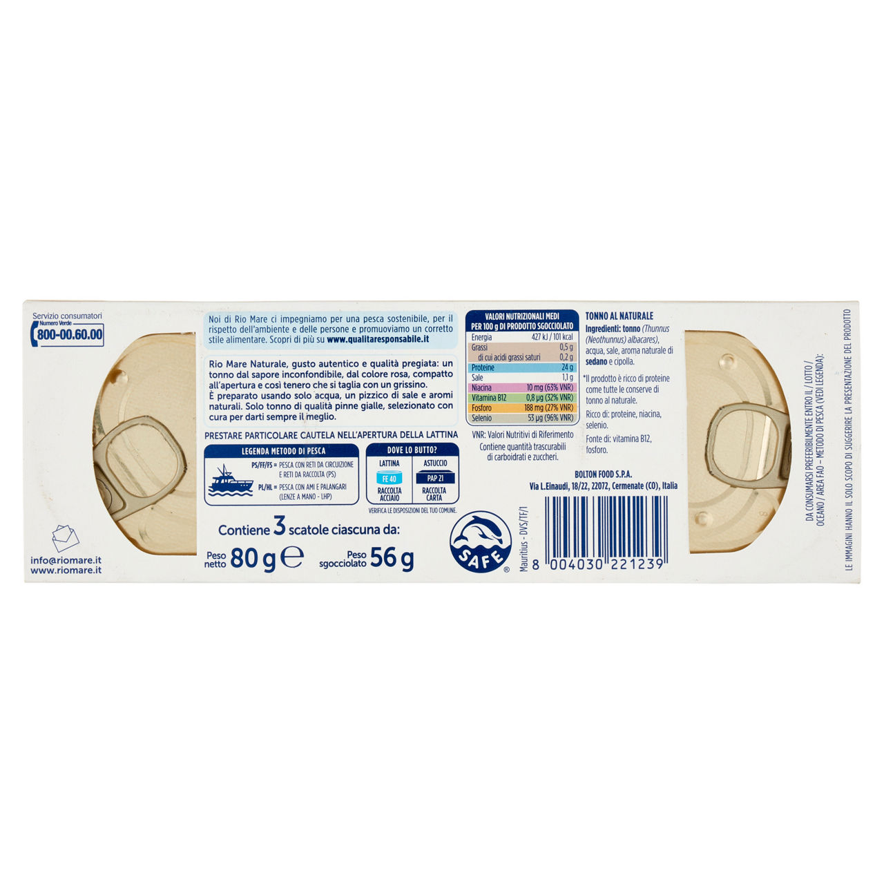 Tonno al naturale rio mare g80x2+1 omaggio - Immagine 21
