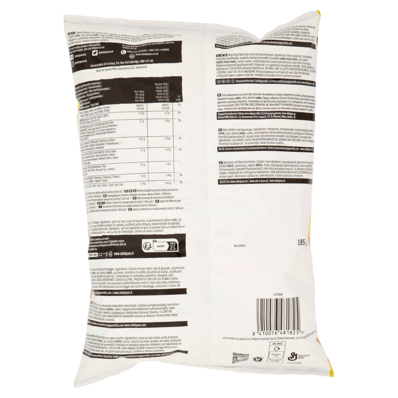 Tortilla chips cheese old el paso g 185 - Immagine 31