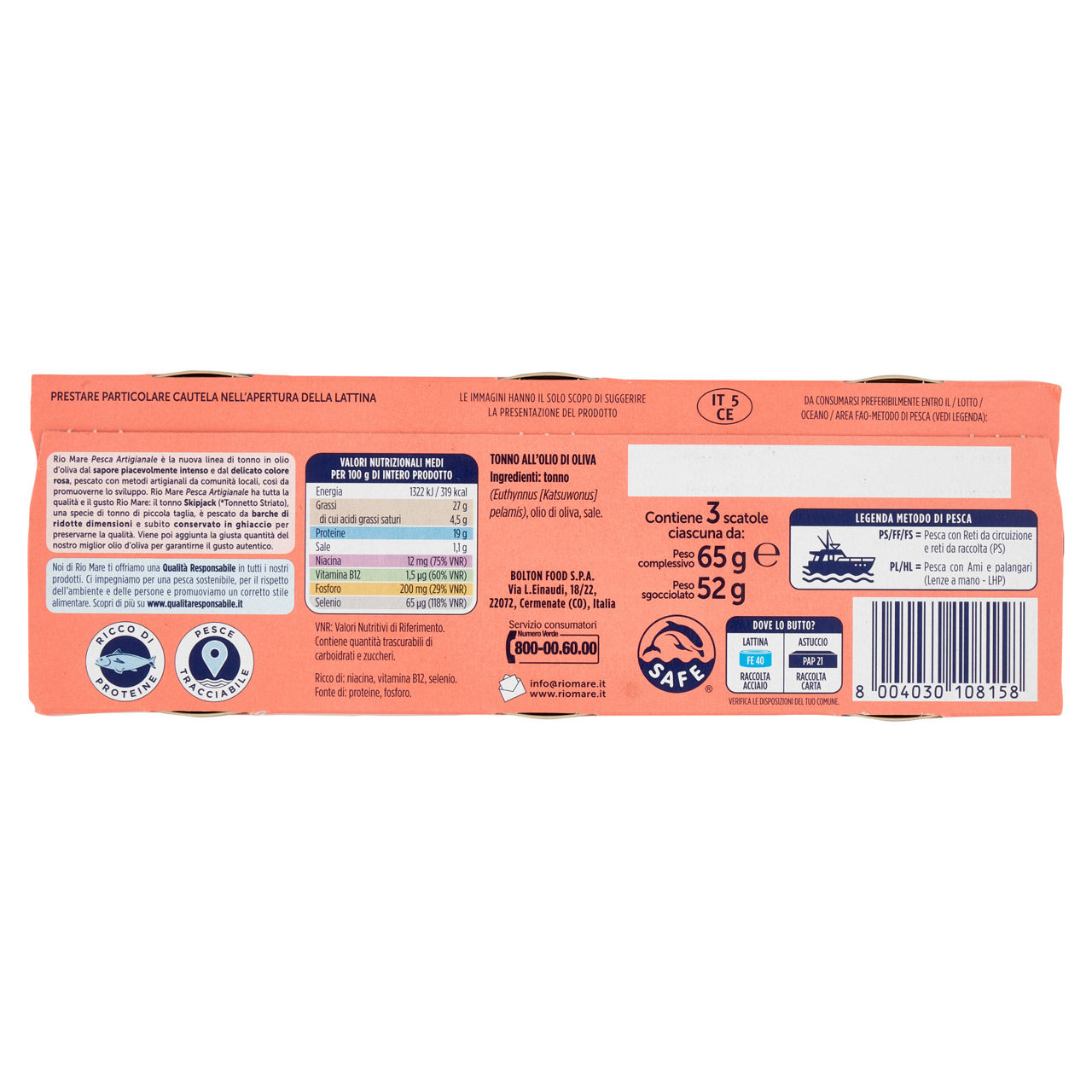 Tonno oo. pesca artigianale rio mare g65x3 - Immagine 31