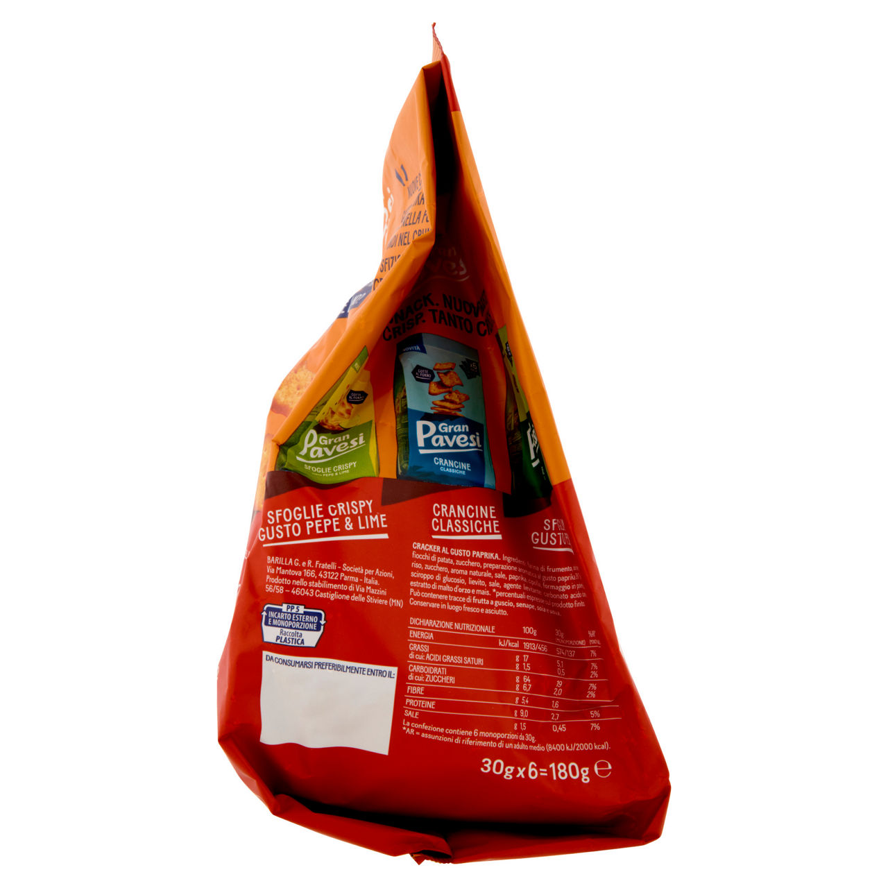Crackers Crancine alla paprika 180 gr - Immagine 31