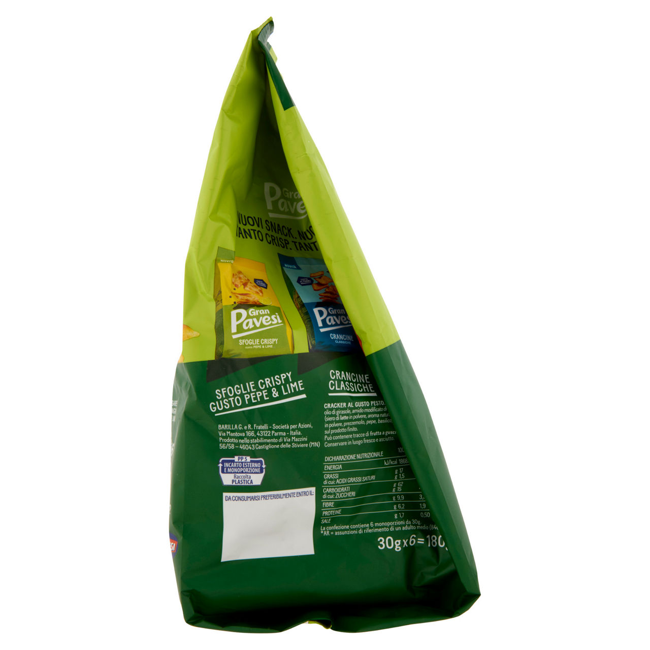 Crackers Sfogline gusto pesto 180 gr - Immagine 21