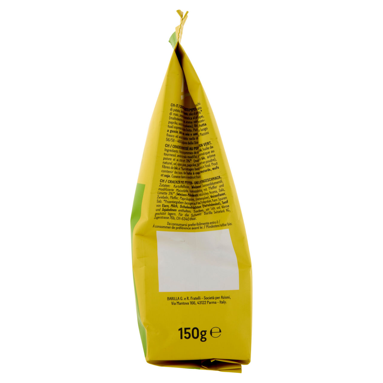 Crackers sfoglie crispy gusto pepe e lime 150 gr - Immagine 31
