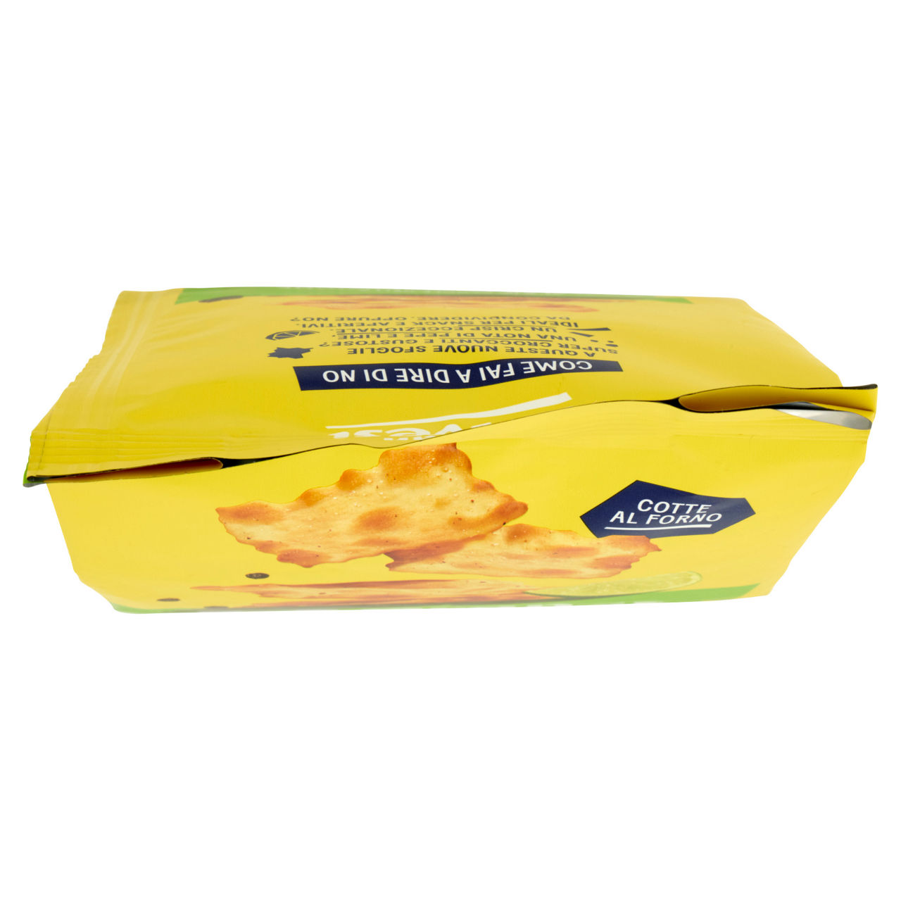 Crackers sfoglie crispy gusto pepe e lime 150 gr - Immagine 11