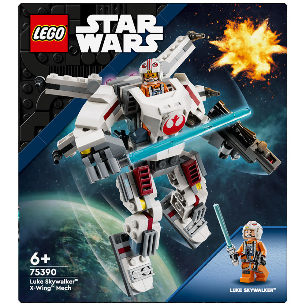 Mech per Wing di Luke Skywalker 75390 - Immagine 11