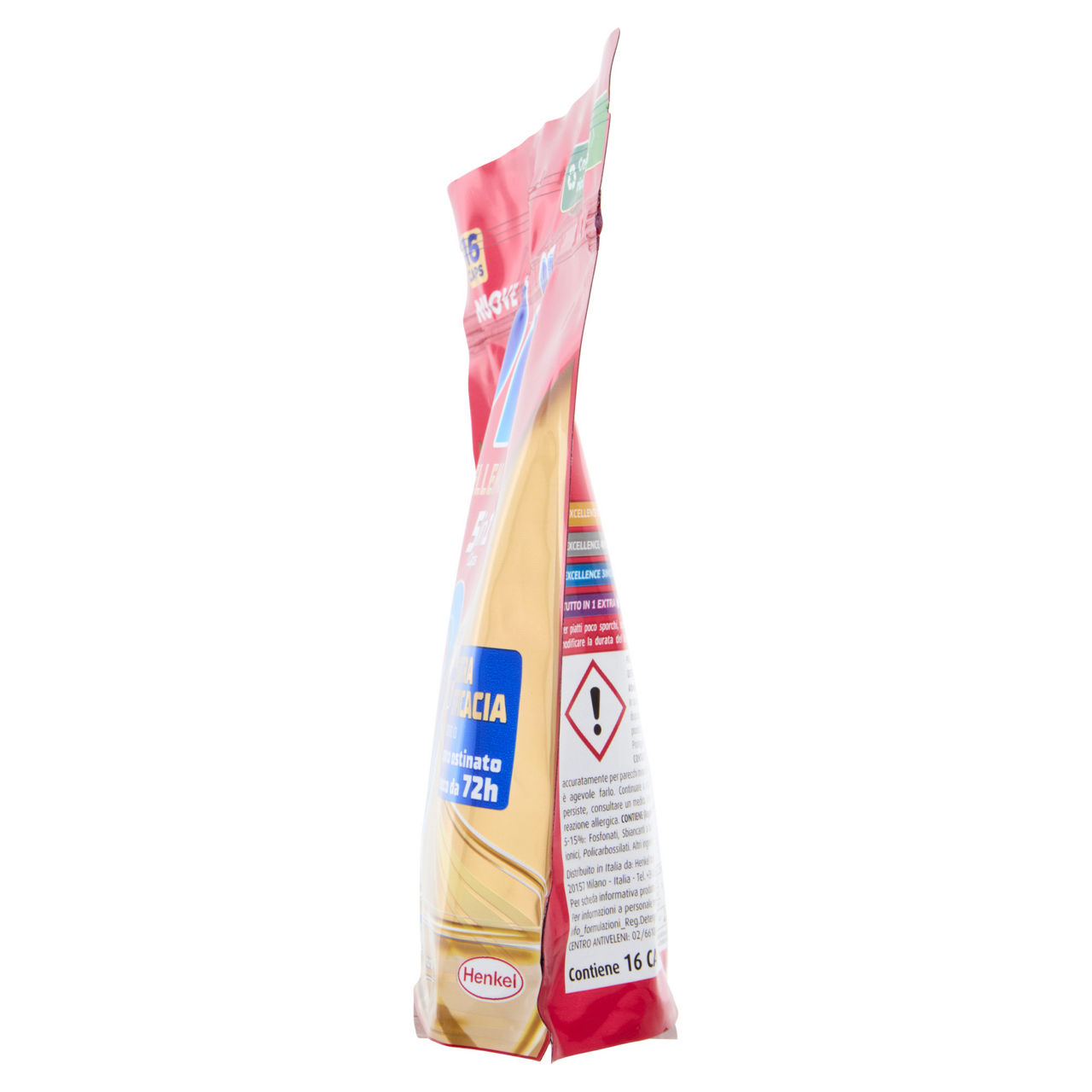 Detersivo lavastoviglie in caps 5in1 Excellence Premium 14 pz + 2 omaggio - Immagine 21