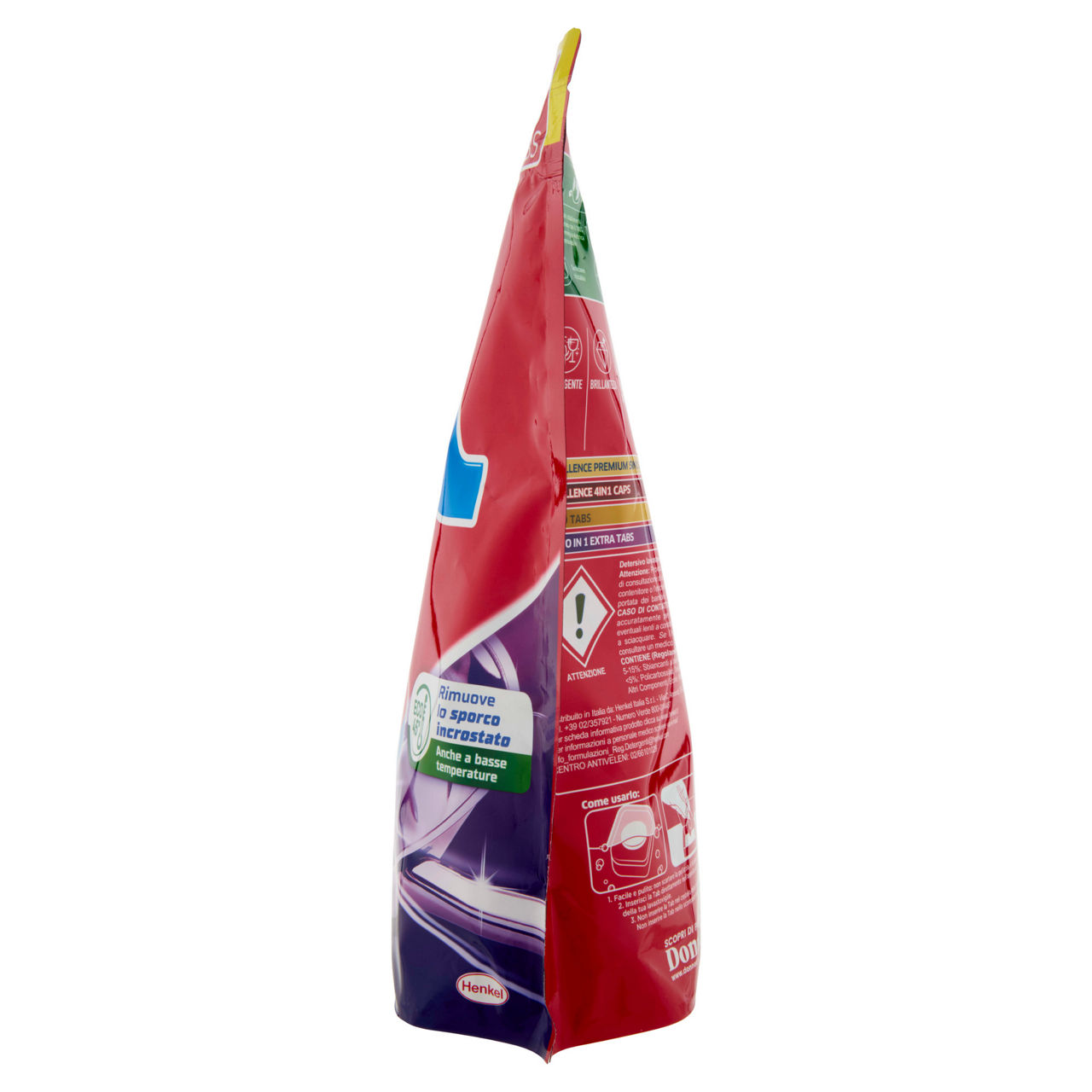 Detersivo lavastoviglie in tabs tutto in uno extra limone 76 lavaggi - Immagine 31