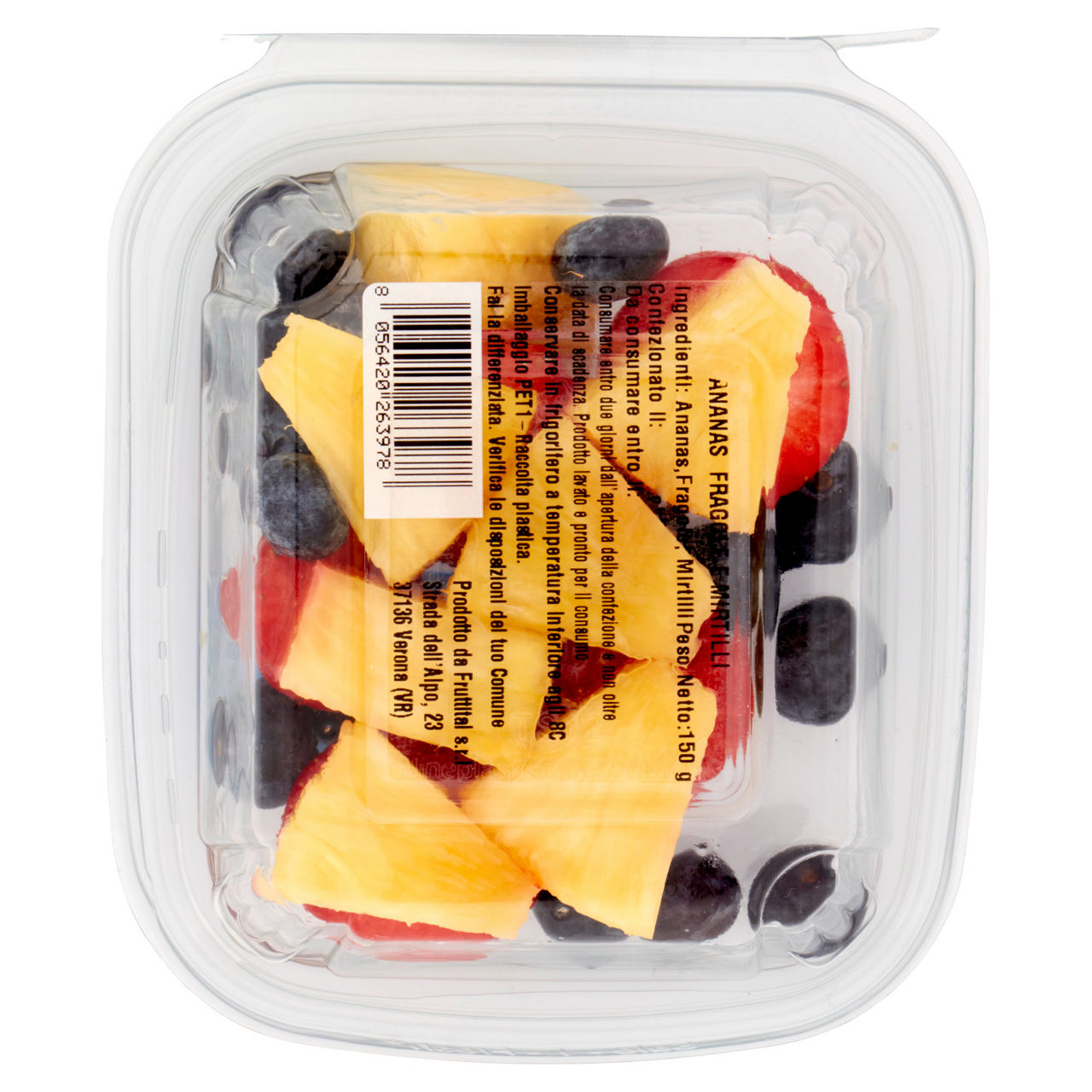 Mix di ananas fragole e mirtilli 150 gr - Immagine 71