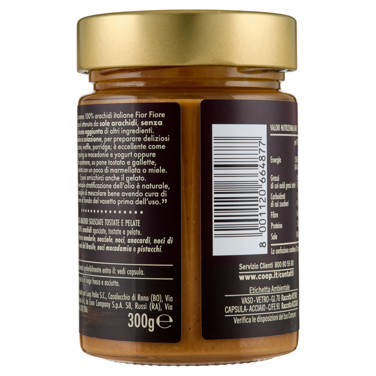 Crema di arachidi 100%  Italiane 300 gr - Immagine 21