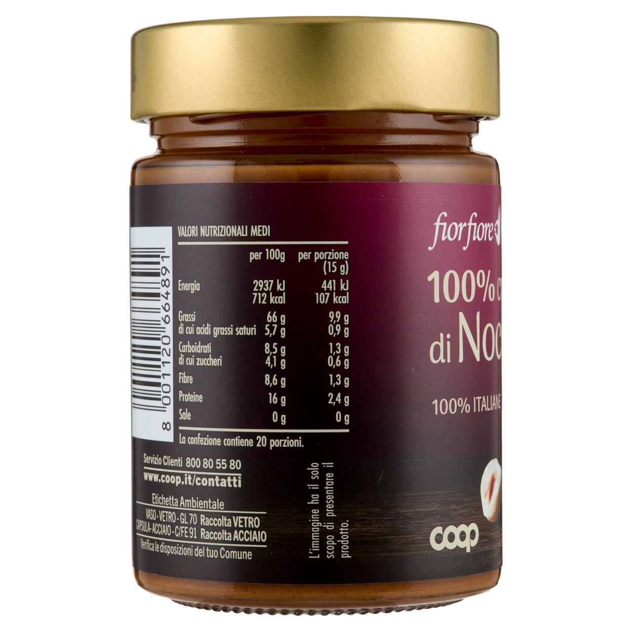 Crema di nocciole 100%  Italiane 300 gr - Immagine 41