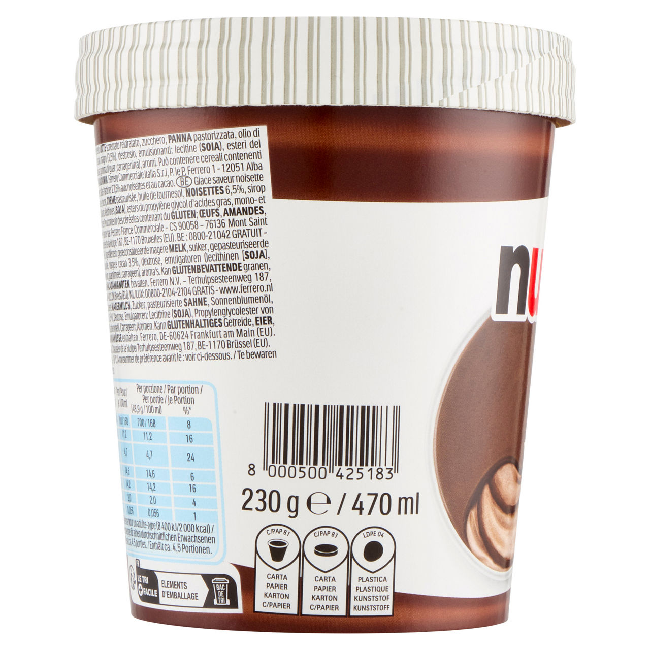 Gelato alla Nutella 230 gr - Immagine 11