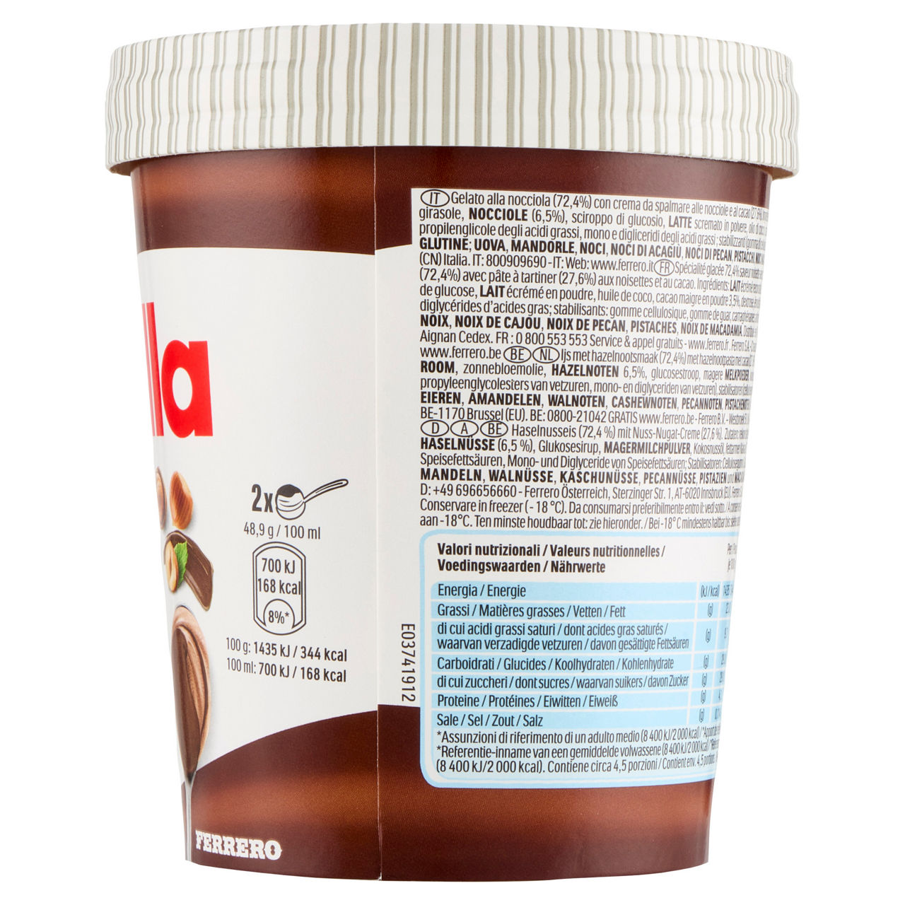 Gelato alla Nutella 230 gr - Immagine 31